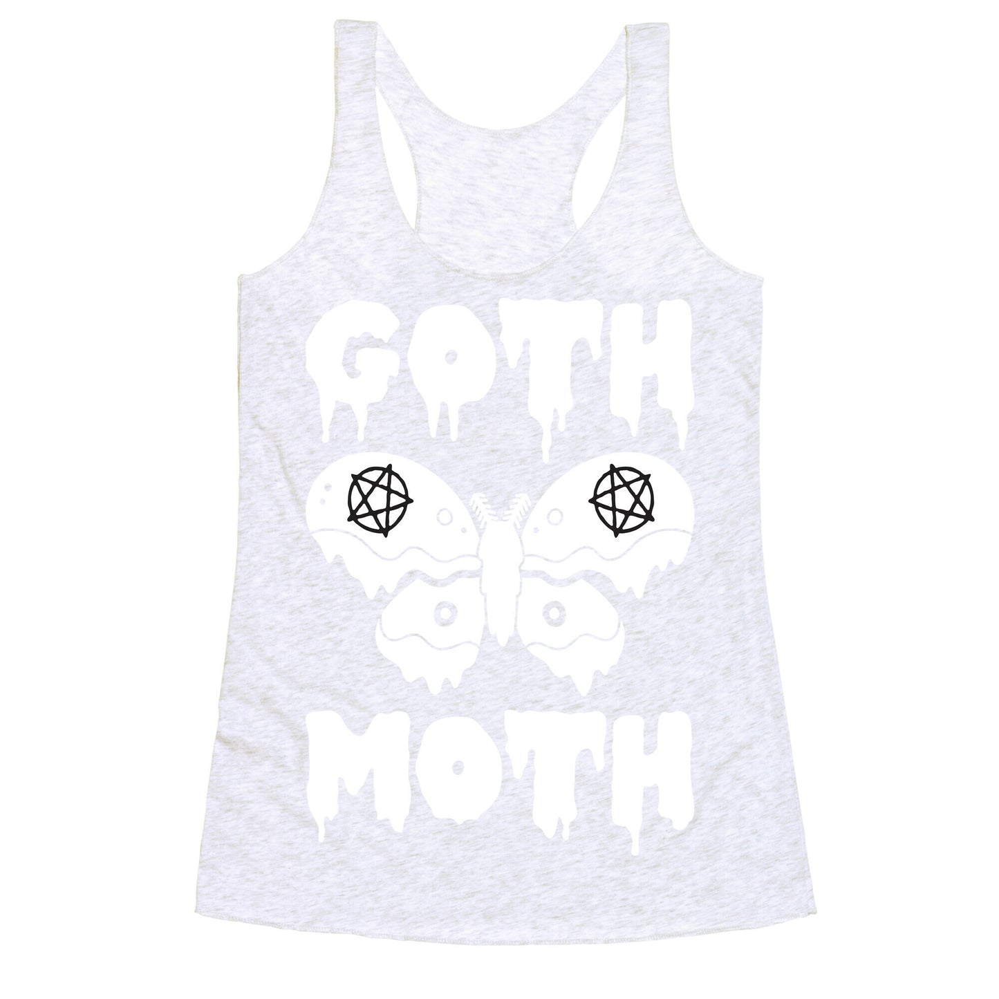 Goth Moth Racerback Tank