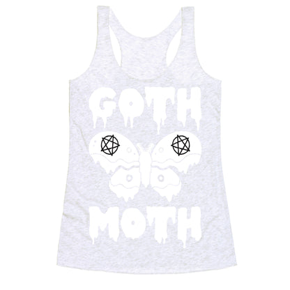 Goth Moth Racerback Tank