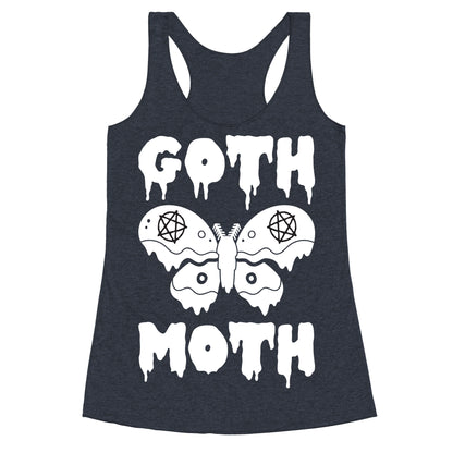 Goth Moth Racerback Tank