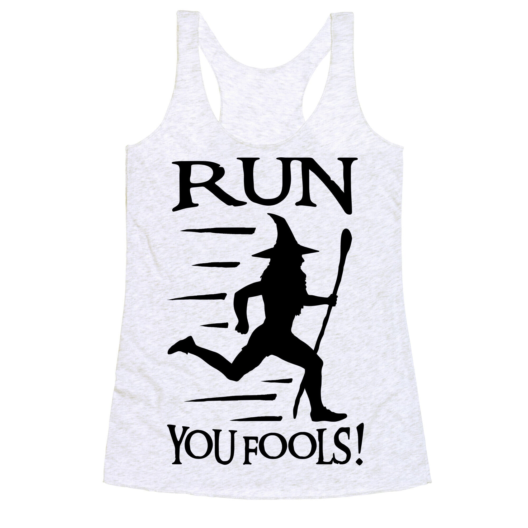 Run Your Fools Racerback Tank