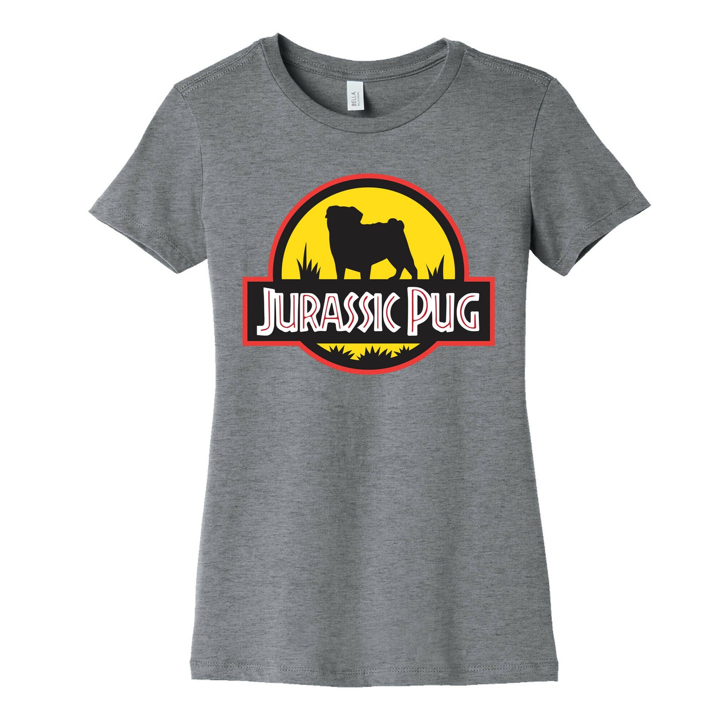 Jurassic Pug Women's Cotton Tee