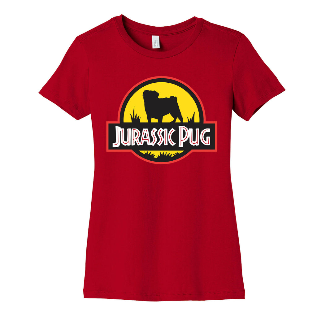 Jurassic Pug Women's Cotton Tee