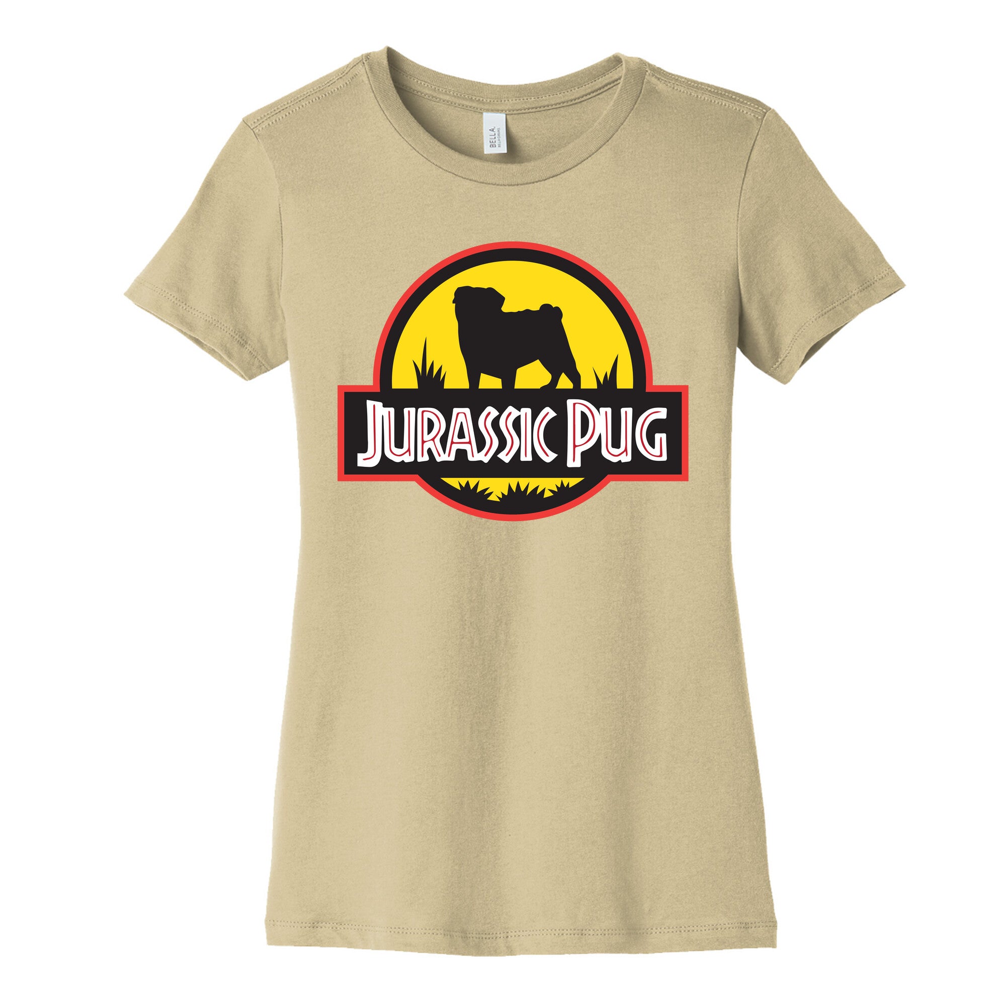 Jurassic Pug Women's Cotton Tee