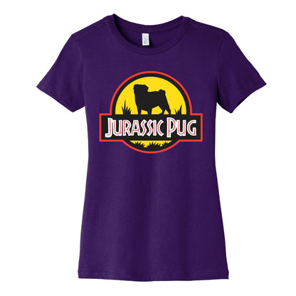 Jurassic Pug Women's Cotton Tee