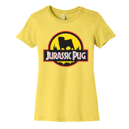 Jurassic Pug Women's Cotton Tee