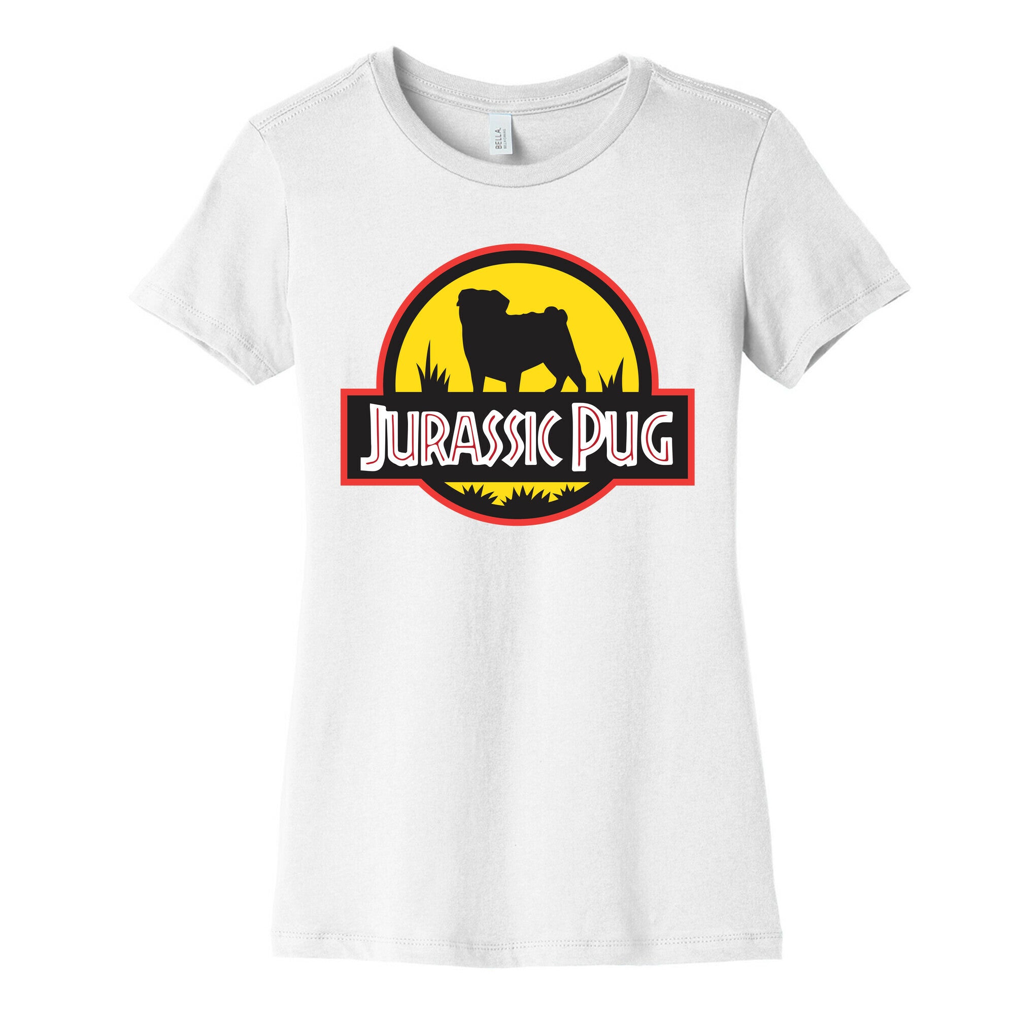 Jurassic Pug Women's Cotton Tee