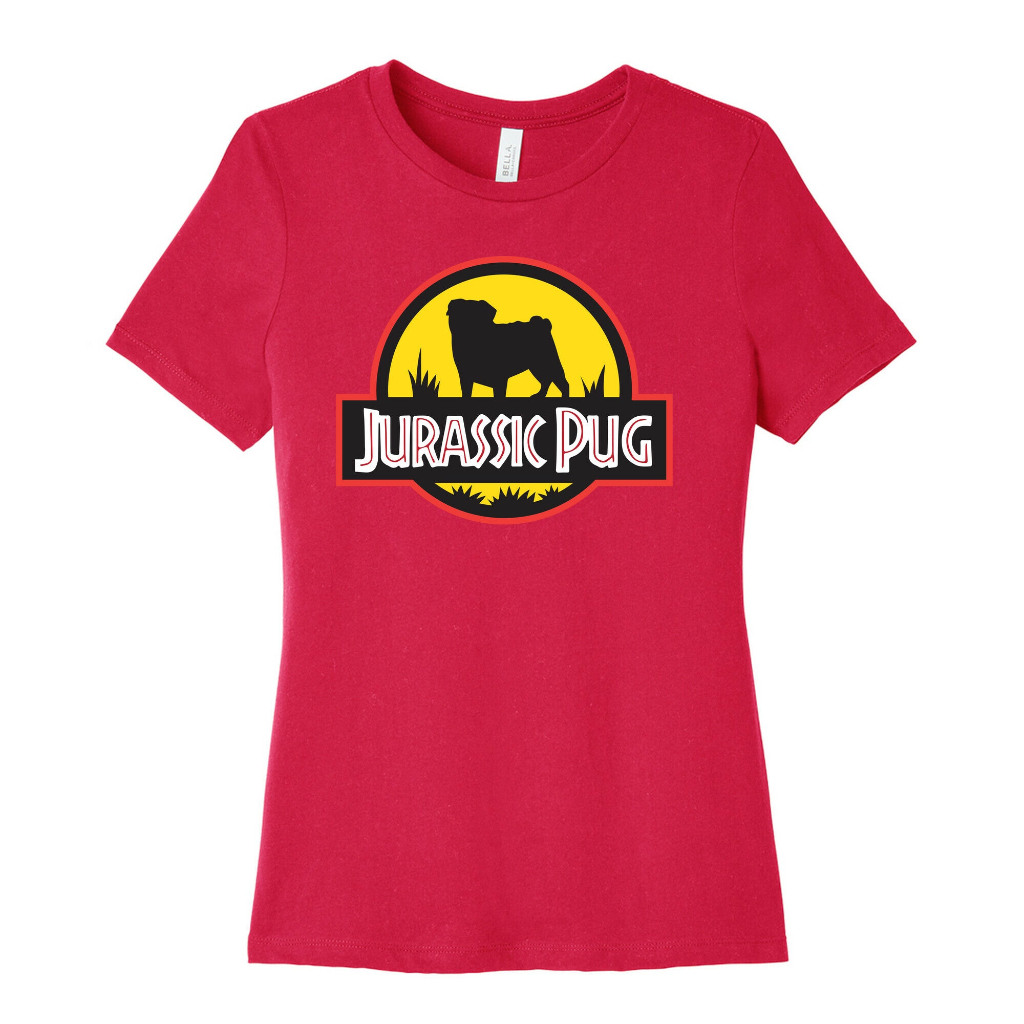 Jurassic Pug Women's Cotton Tee