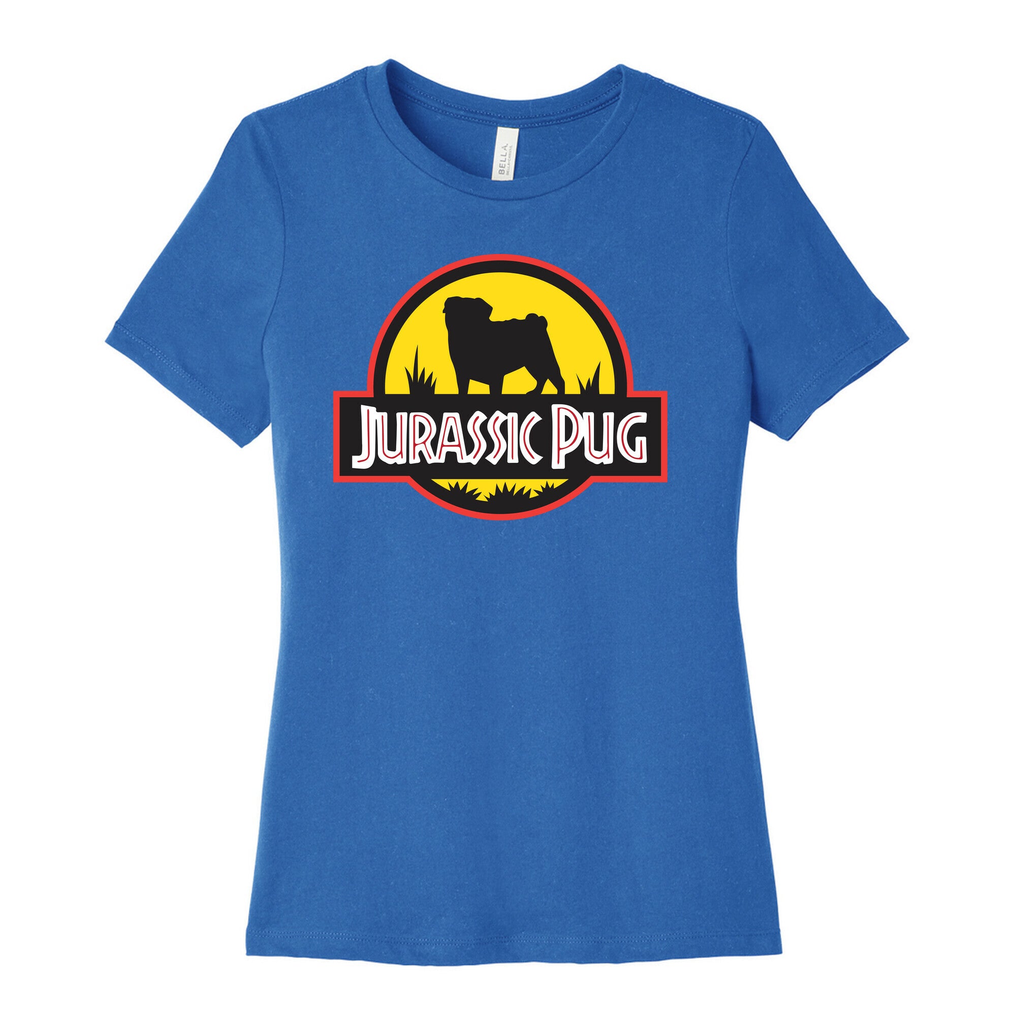 Jurassic Pug Women's Cotton Tee