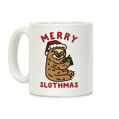 Merry Slothmas Coffee Mug