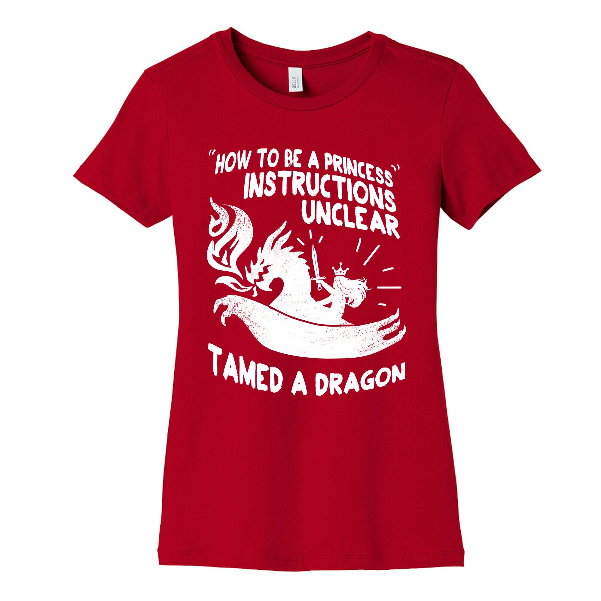 Instructions Unclear, Tamed Dragon Women's Cotton Tee
