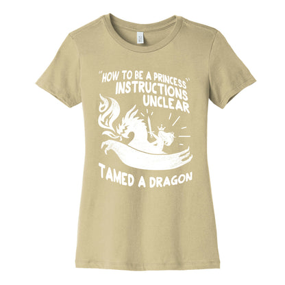 Instructions Unclear, Tamed Dragon Women's Cotton Tee