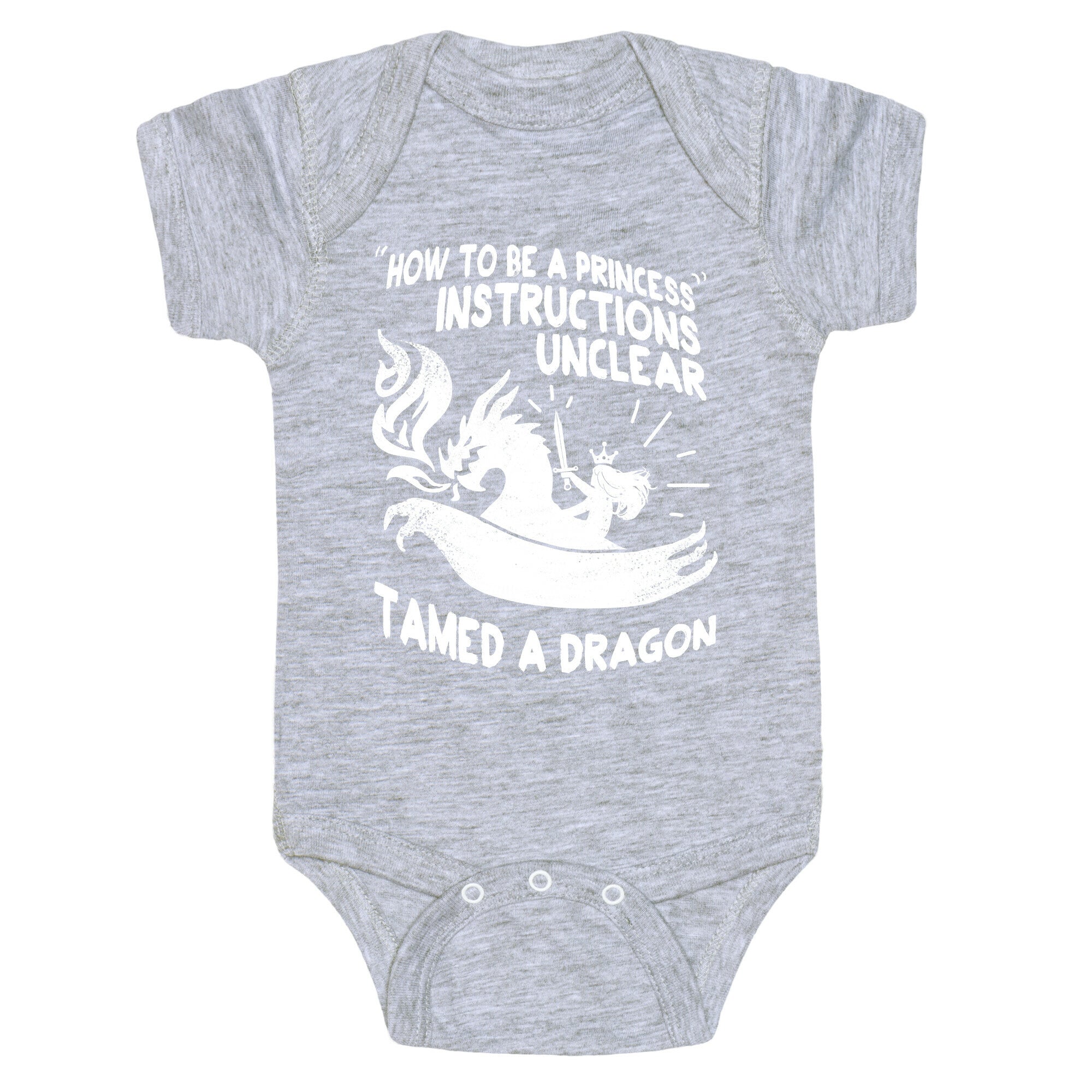 Instructions Unclear, Tamed Dragon Baby One Piece