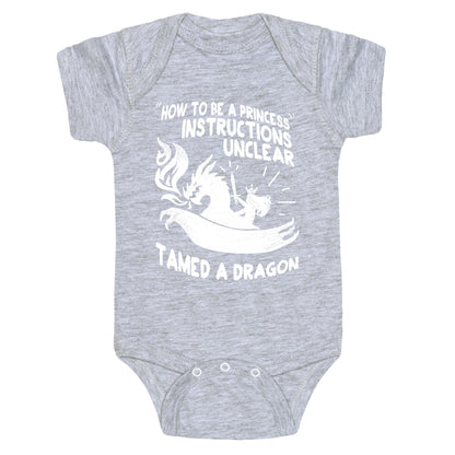Instructions Unclear, Tamed Dragon Baby One Piece