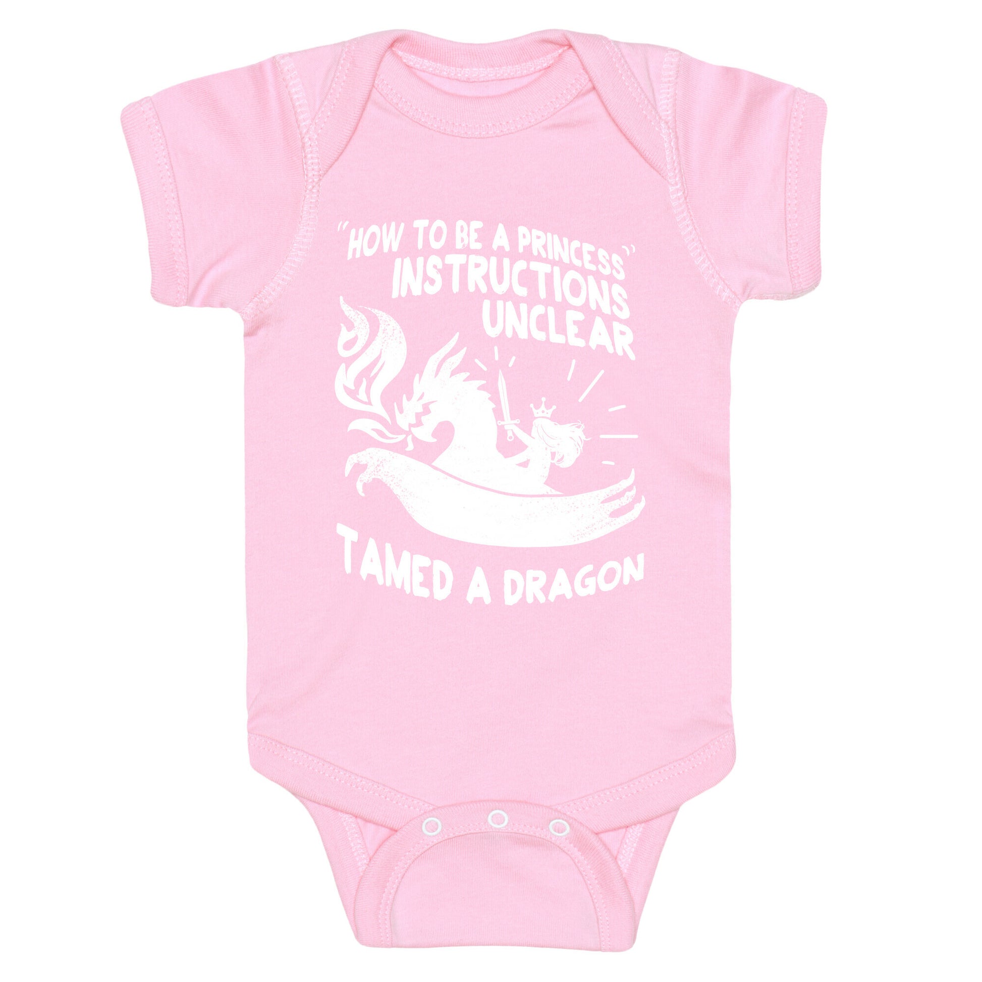 Instructions Unclear, Tamed Dragon Baby One Piece