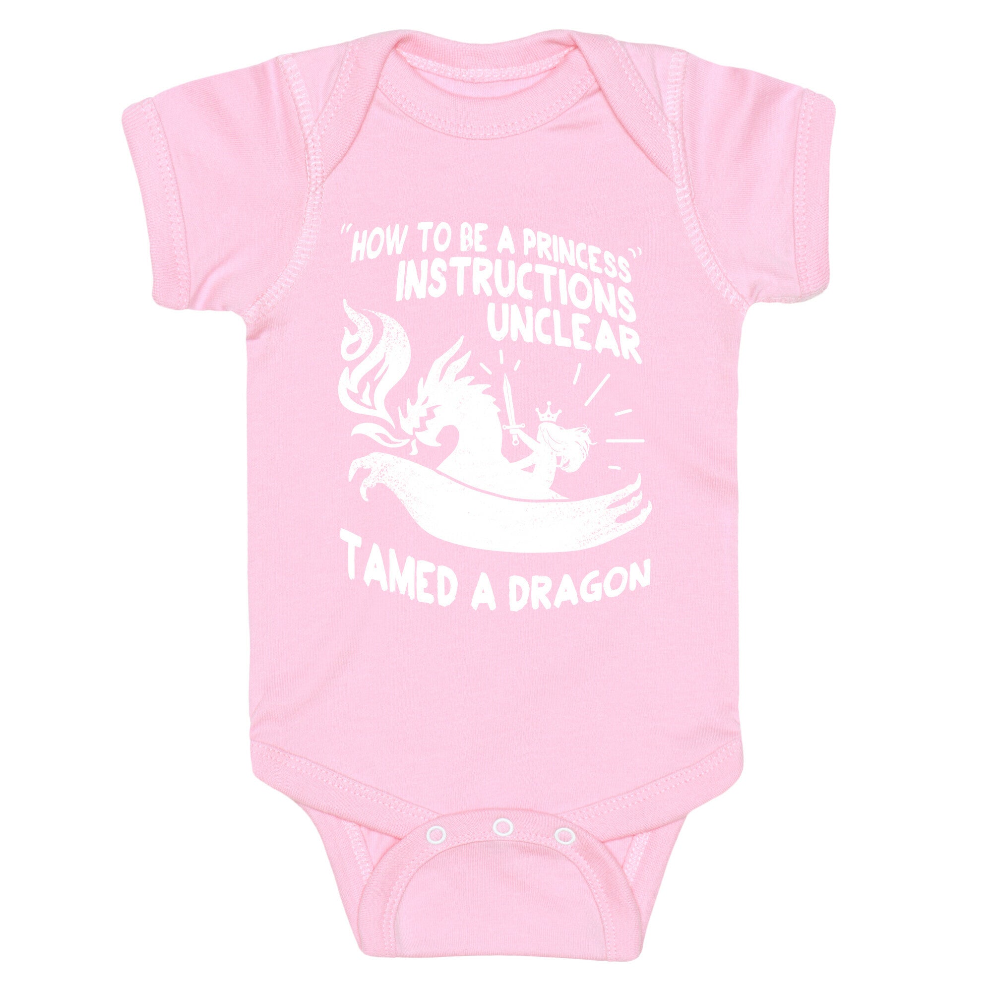 Instructions Unclear, Tamed Dragon Baby One Piece