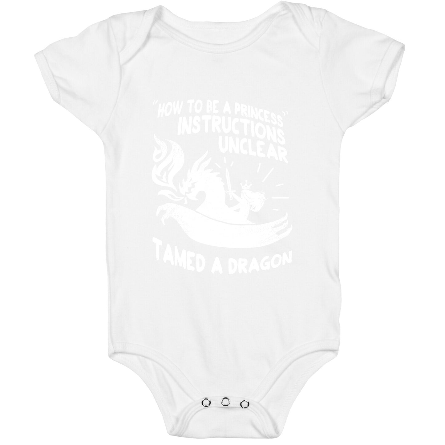 Instructions Unclear, Tamed Dragon Baby One Piece