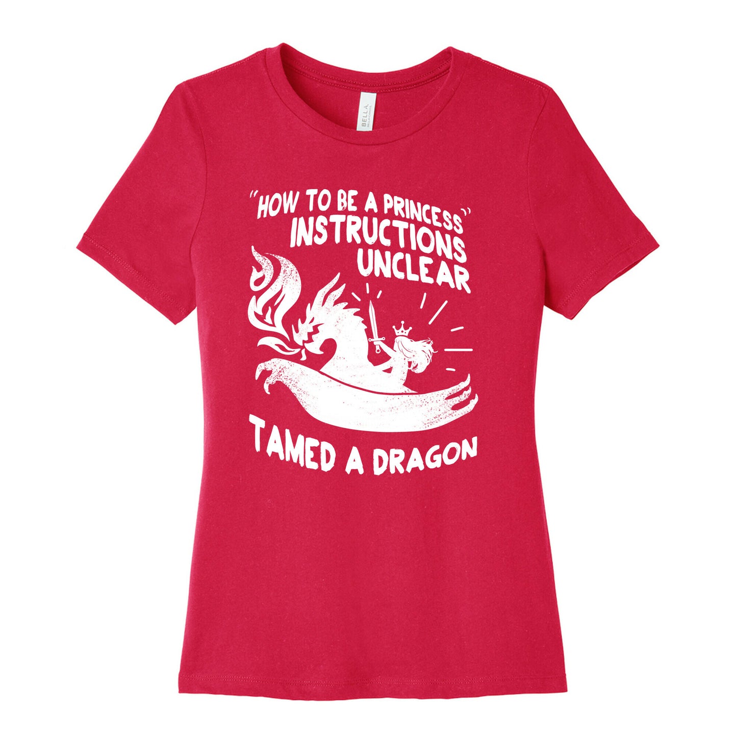 Instructions Unclear, Tamed Dragon Women's Cotton Tee