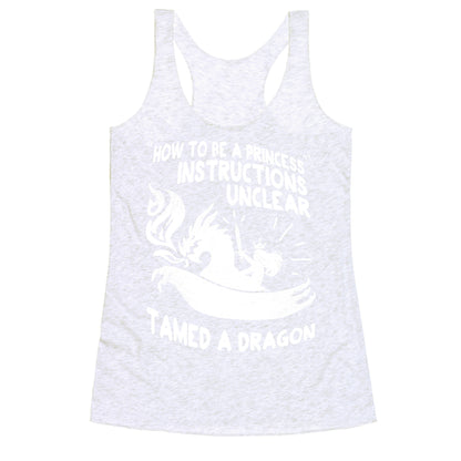 Instructions Unclear, Tamed Dragon Racerback Tank