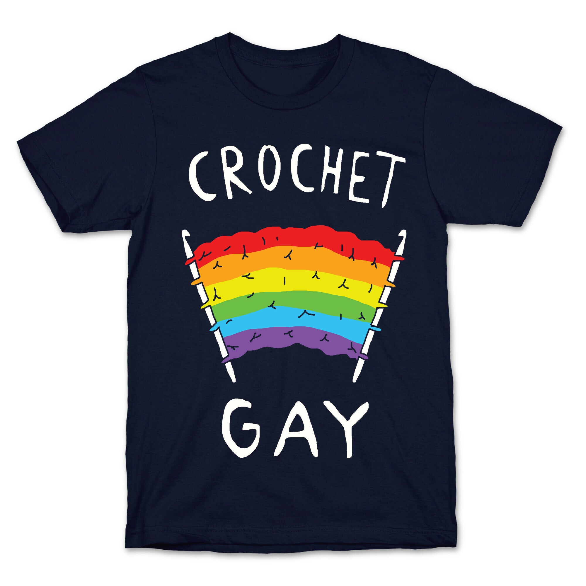Crochet Gay T-Shirt