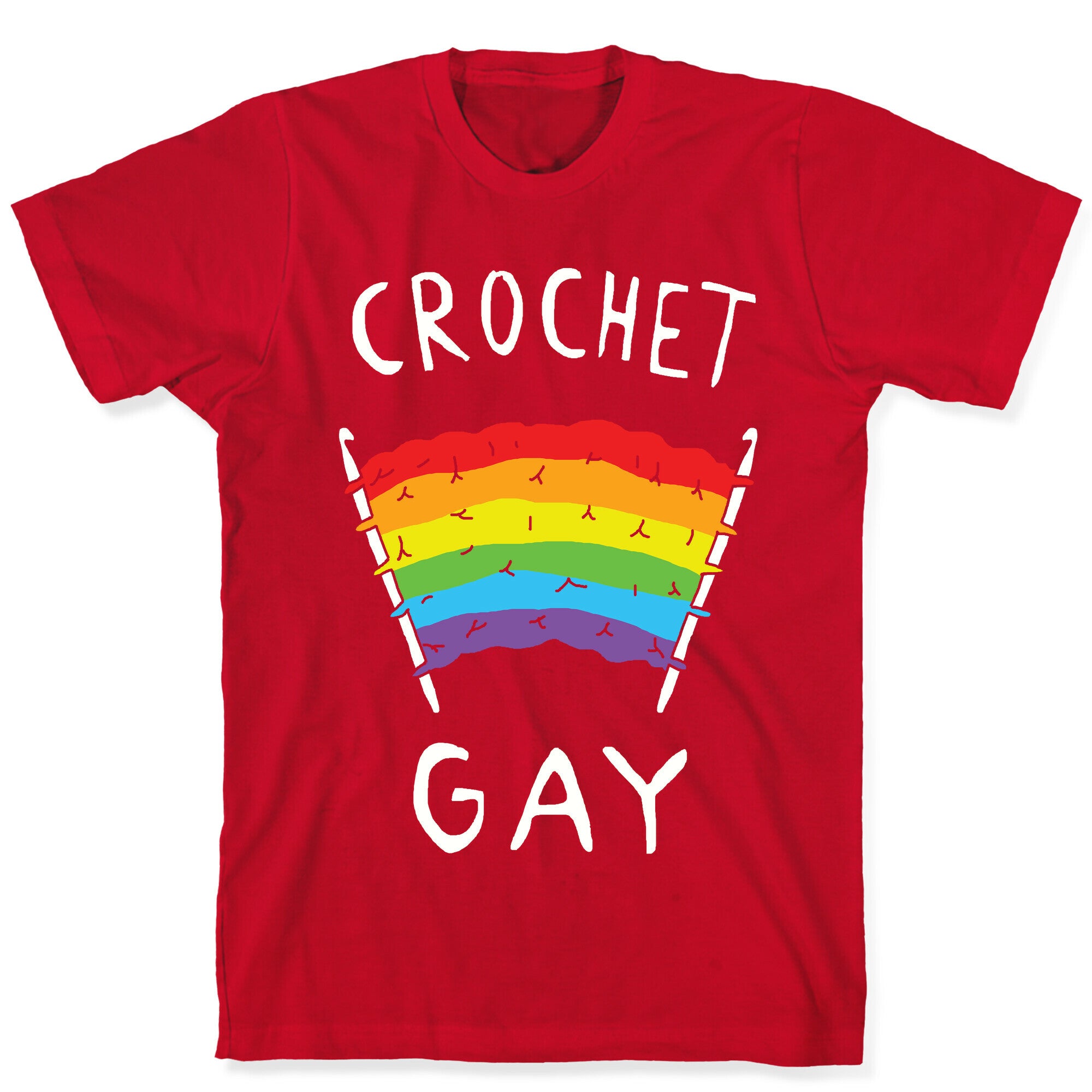 Crochet Gay T-Shirt