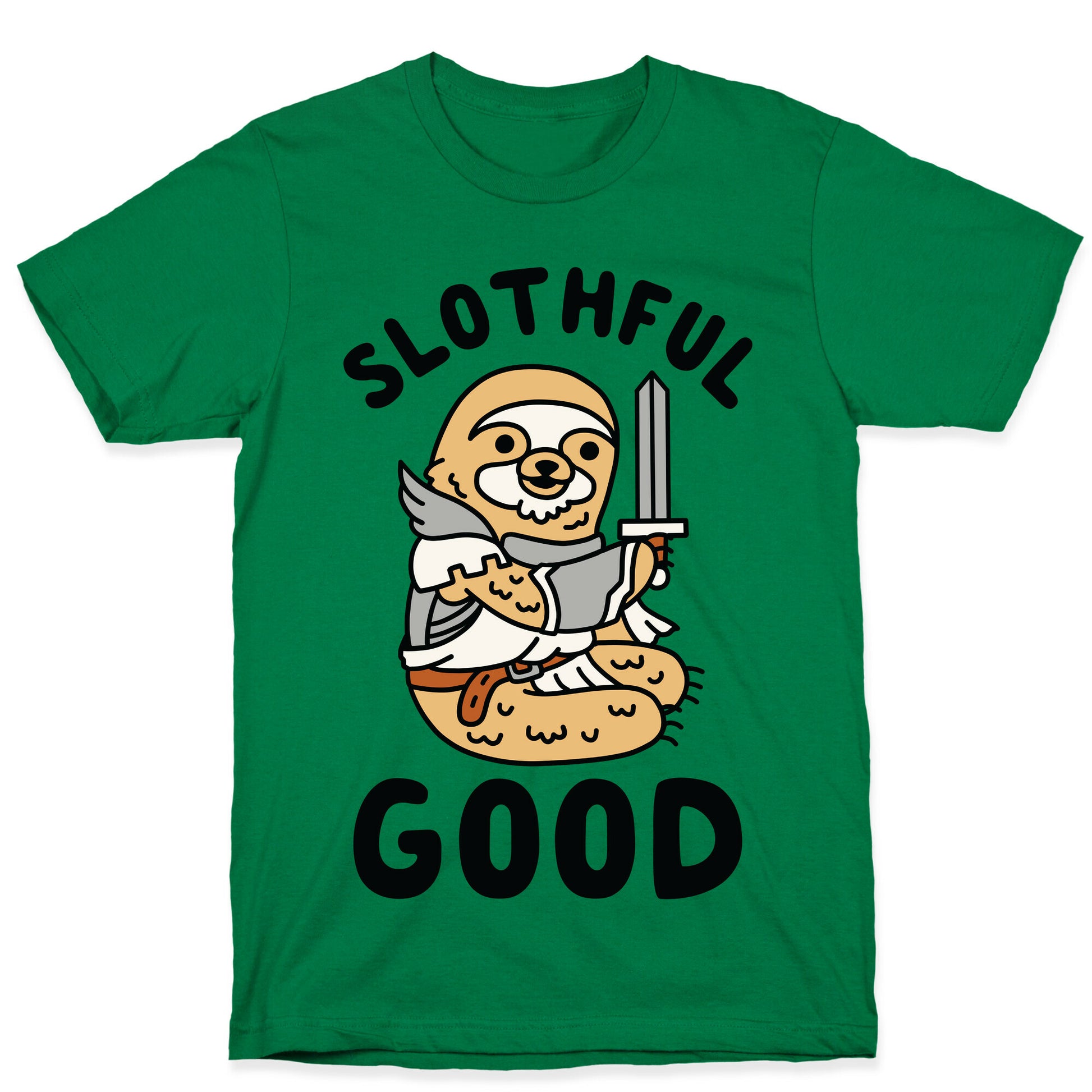 Slothful Good Sloth Paladin T-Shirt