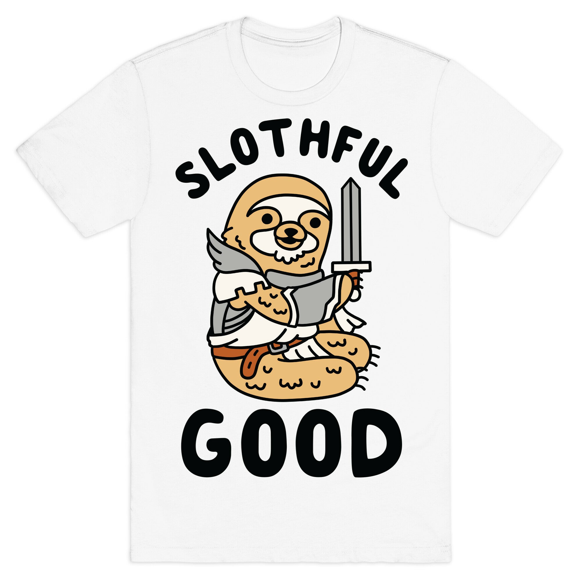 Slothful Good Sloth Paladin T-Shirt