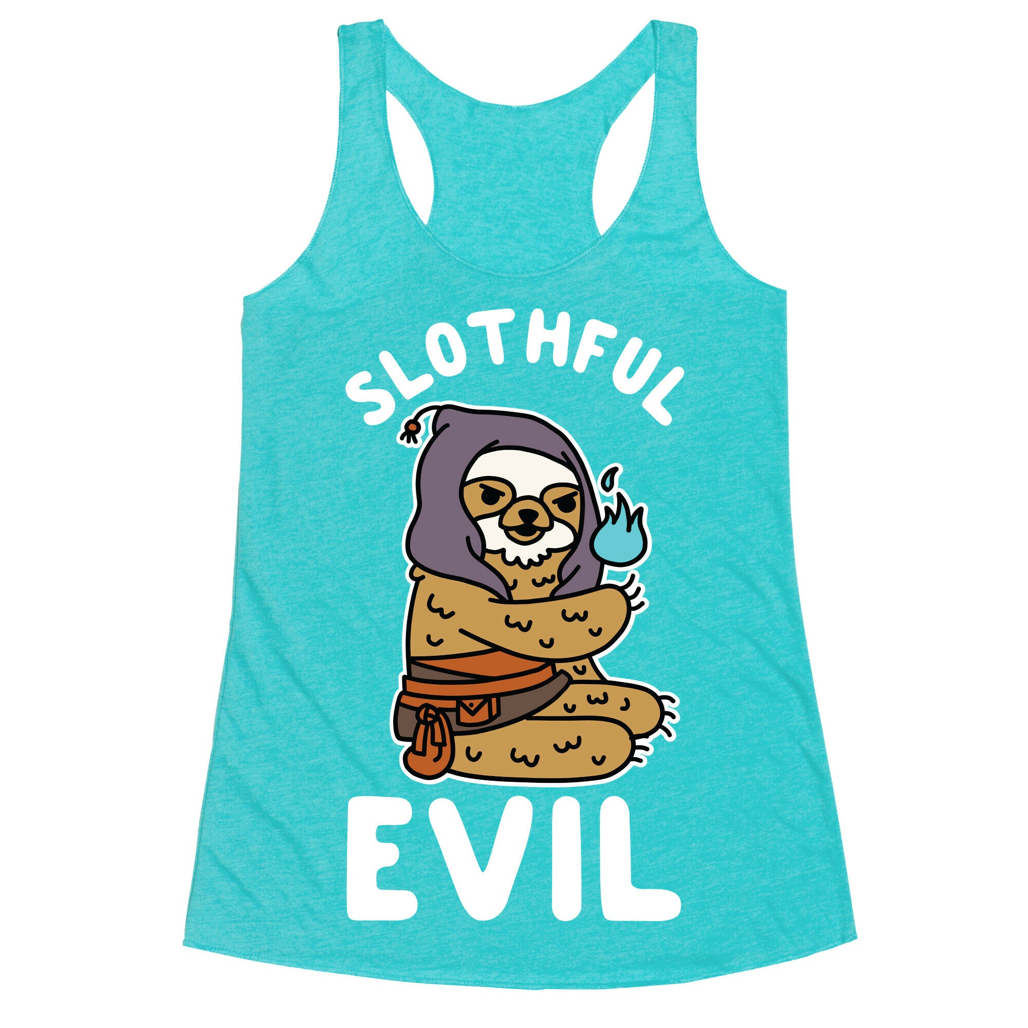 Slothful Evil Racerback Tank