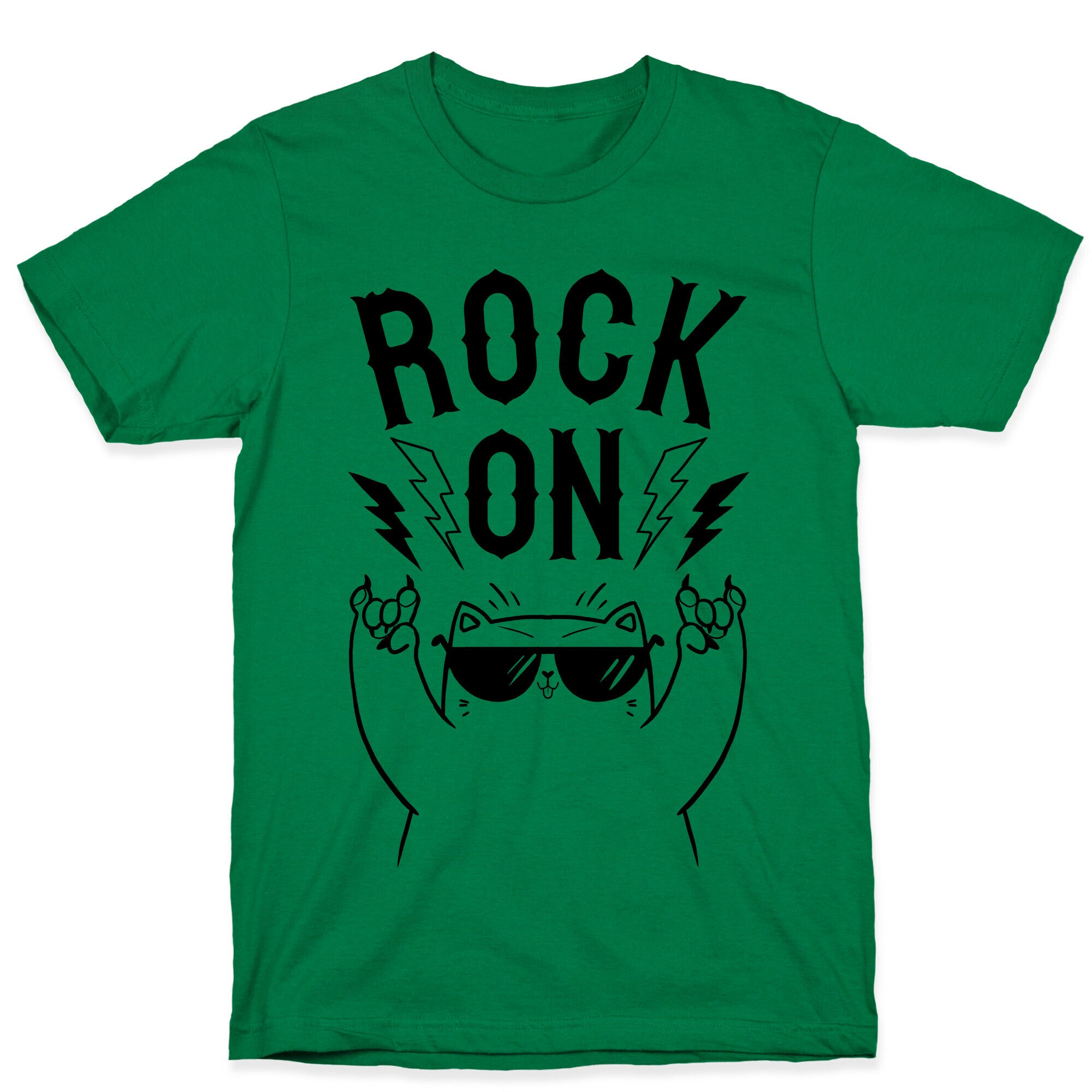 Rock On Cat T-Shirt