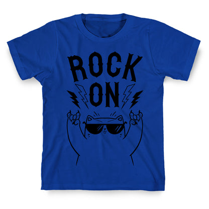 Rock On Cat T-Shirt