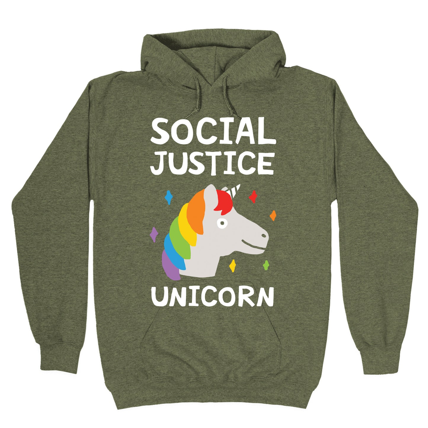Social Justice Unicorn Hoodie