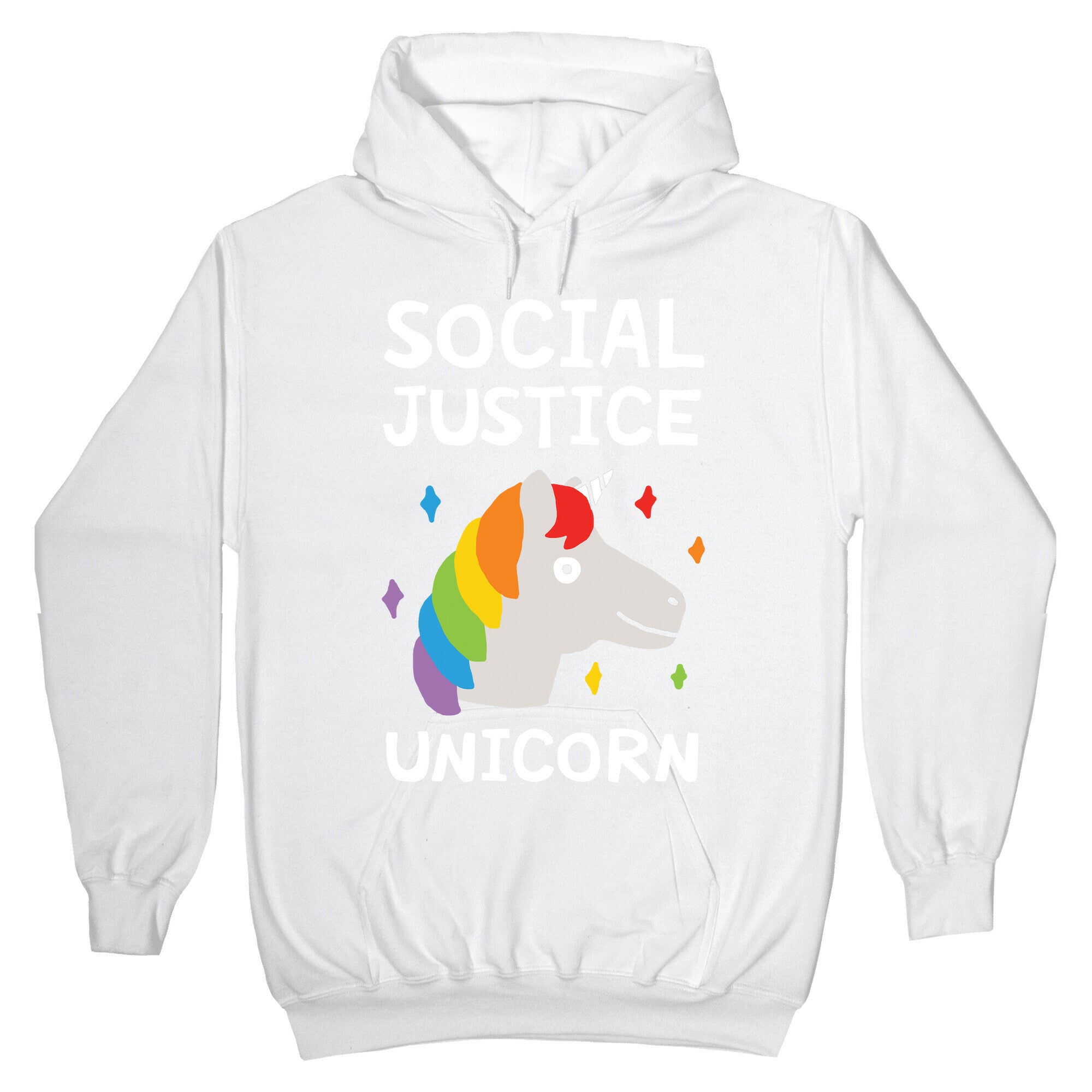 Social Justice Unicorn Hoodie