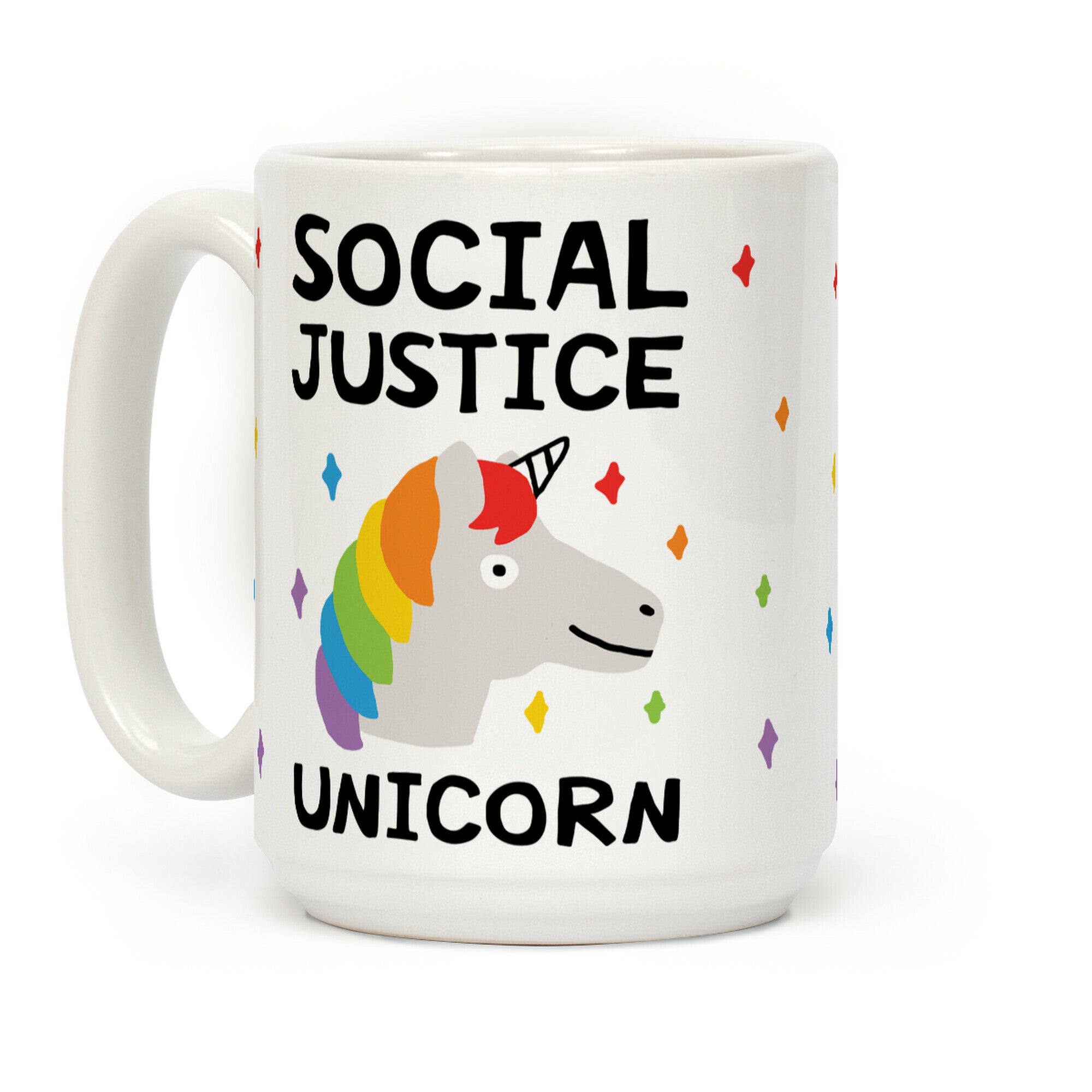 Social Justice Unicorn Coffee Mug
