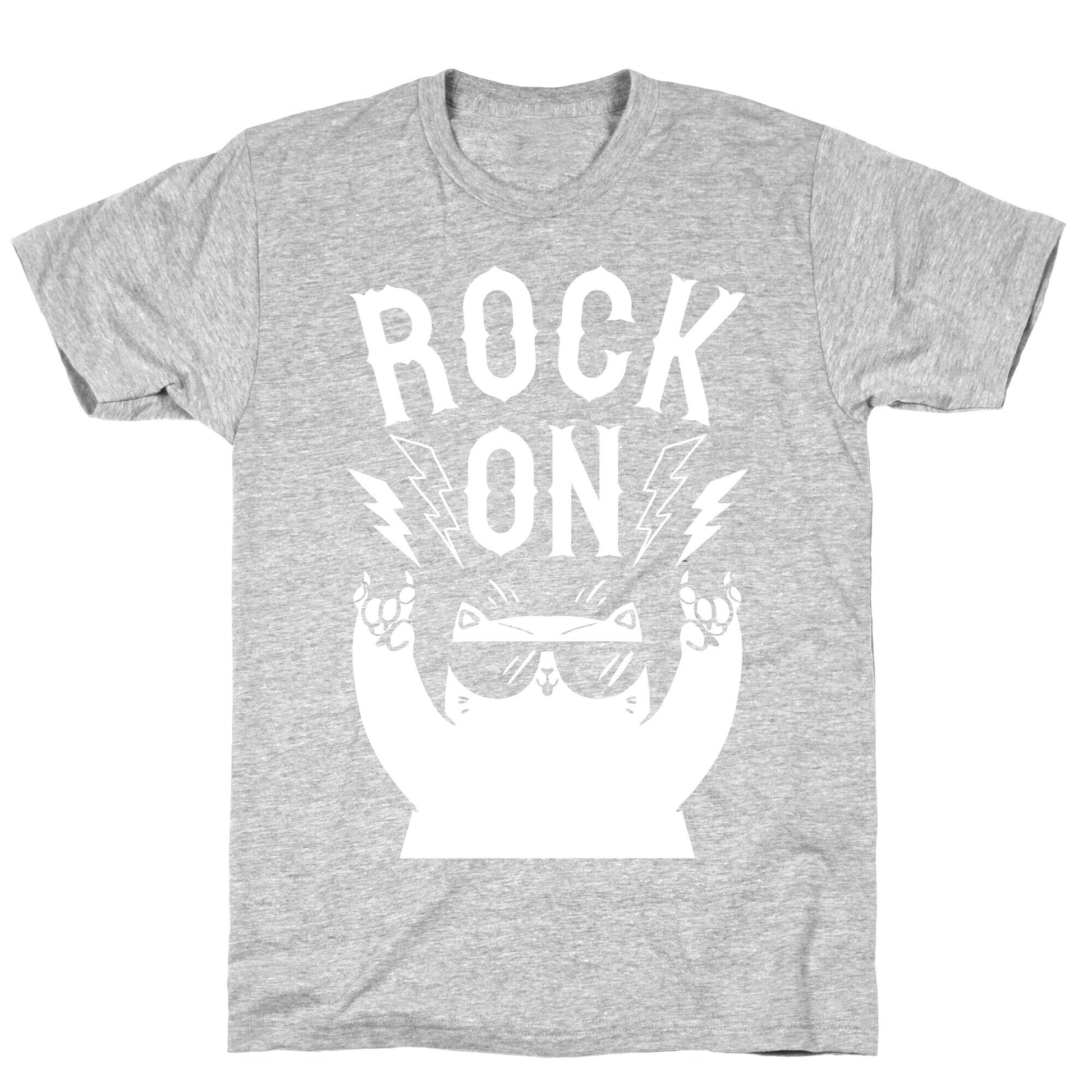 Rock On Cat T-Shirt