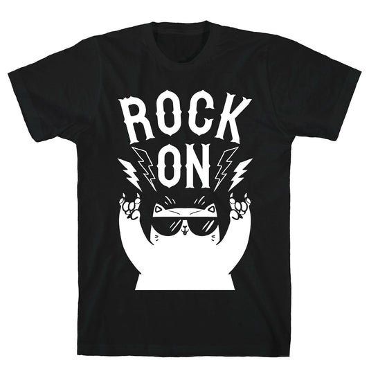 Rock On Cat T-Shirt