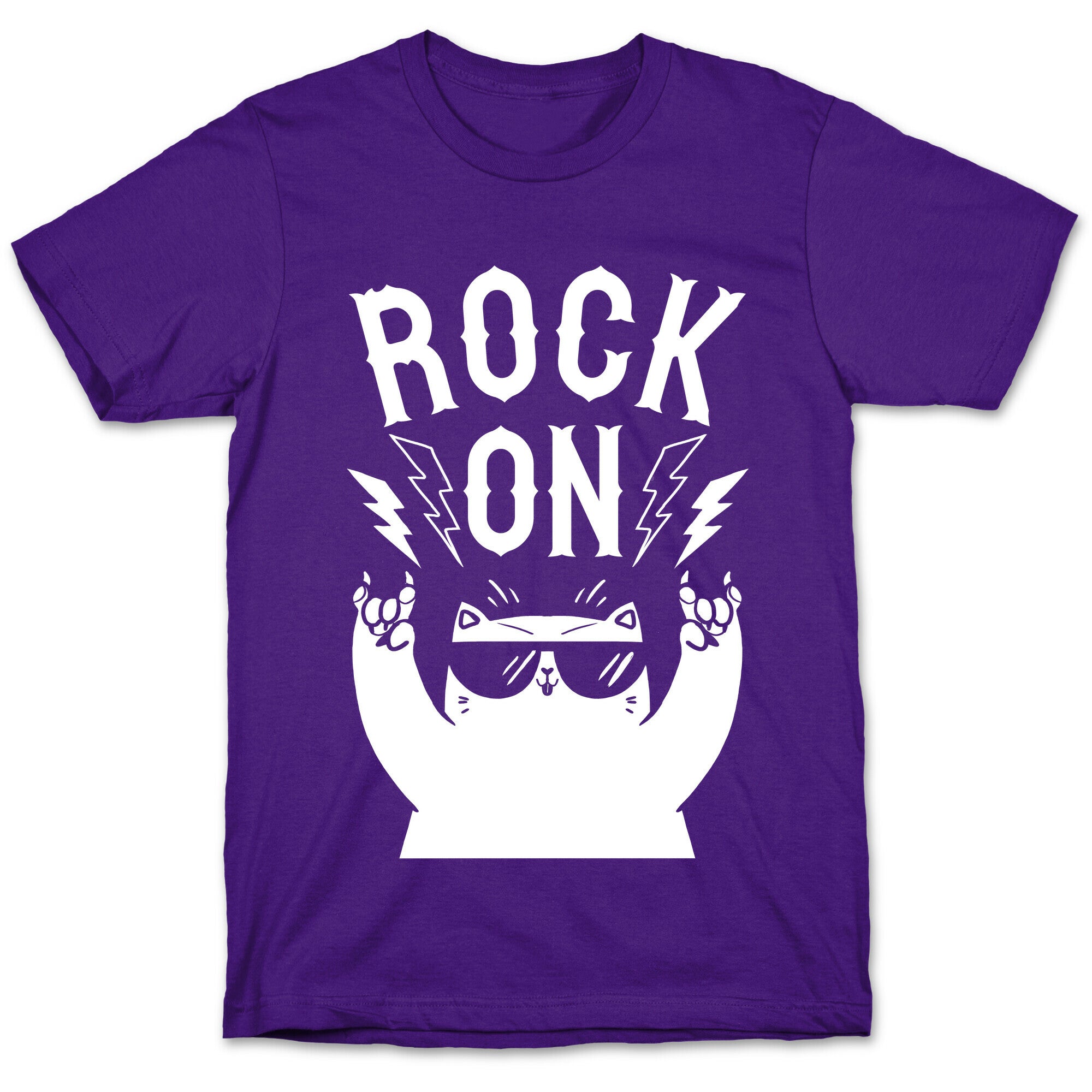 Rock On Cat T-Shirt