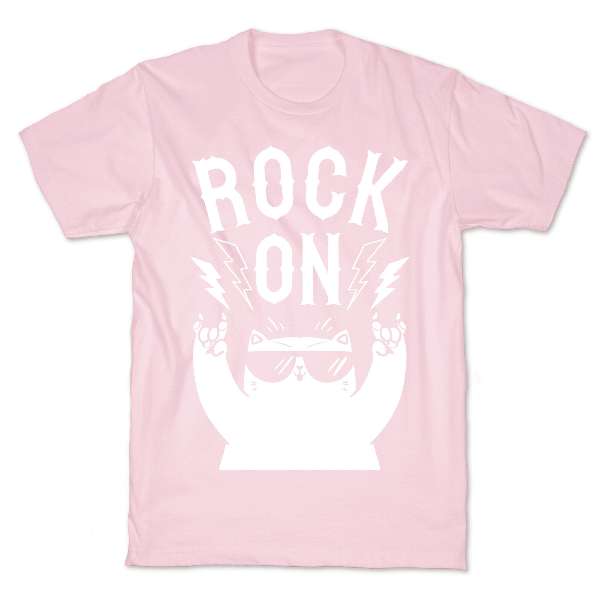 Rock On Cat T-Shirt