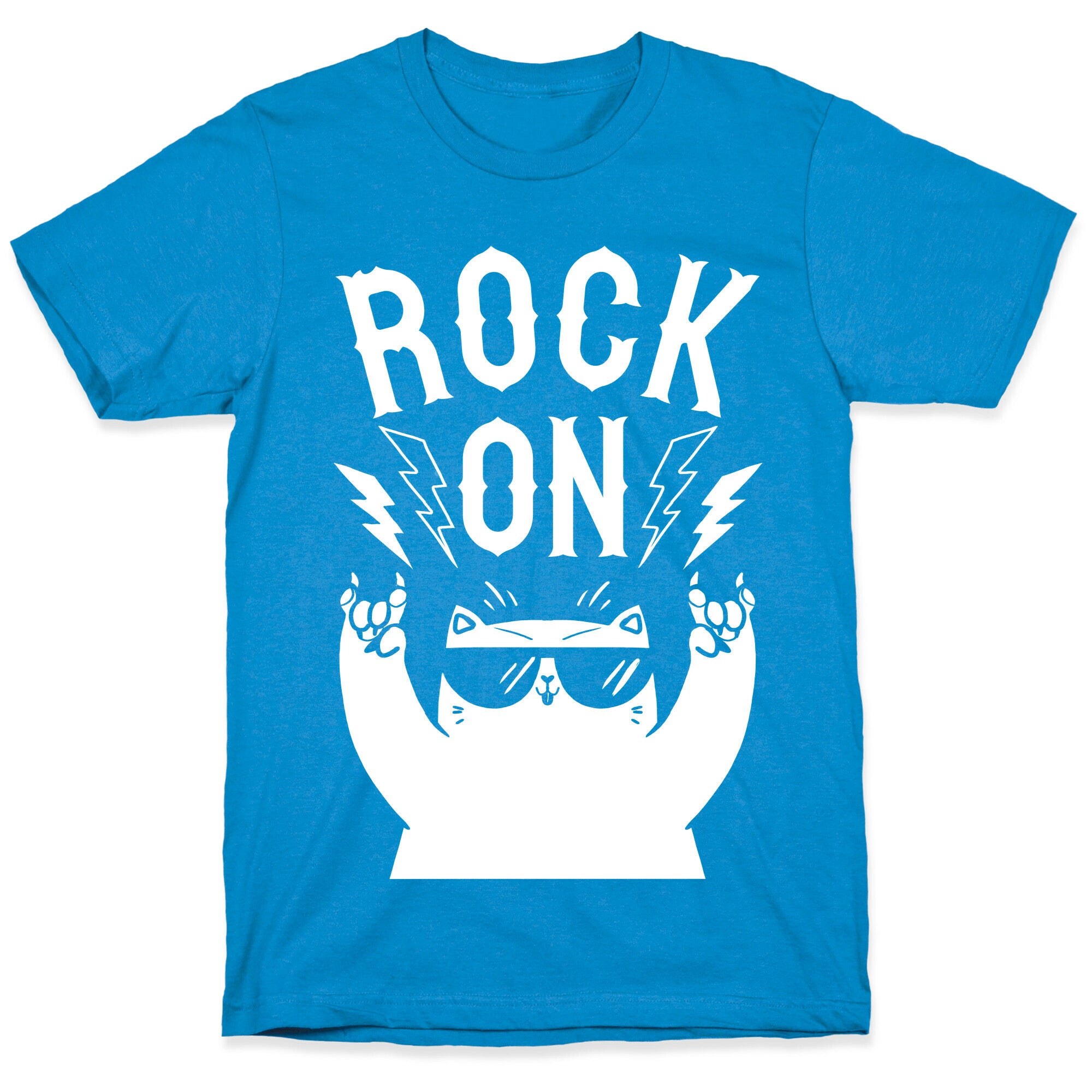 Rock On Cat T-Shirt