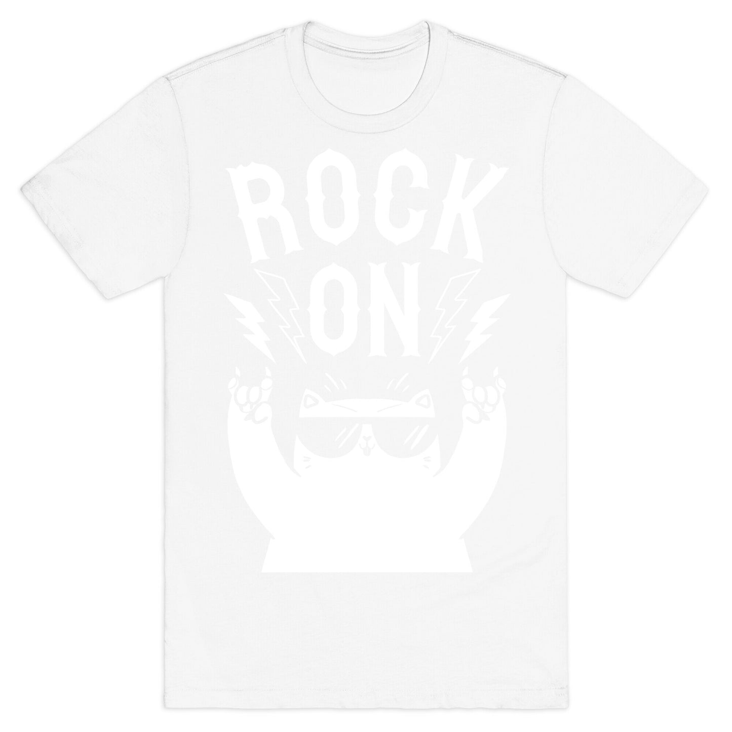 Rock On Cat T-Shirt