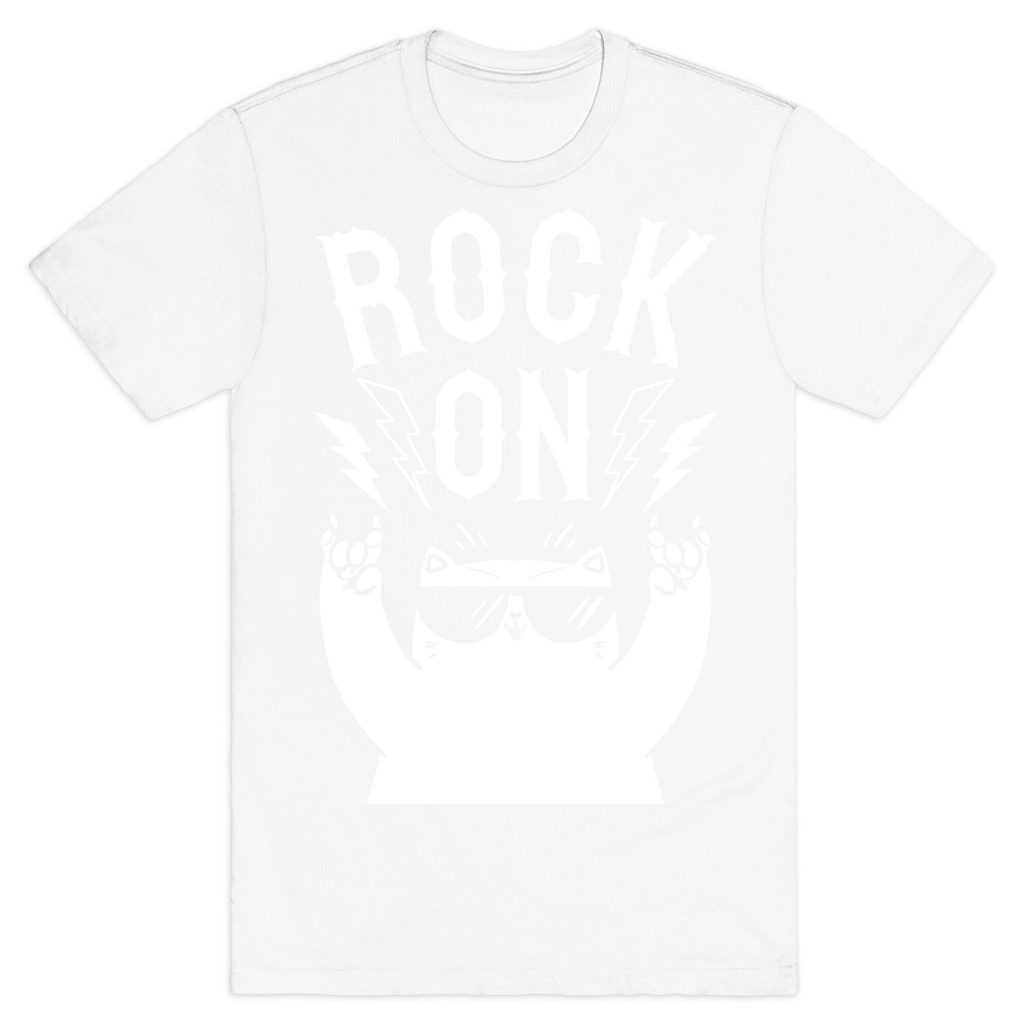 Rock On Cat T-Shirt