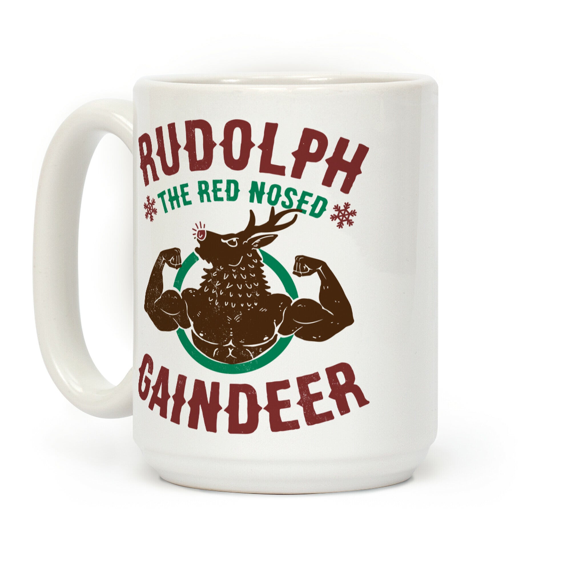 Rudolph The Red Nosed Gaindeer Coffee Mug