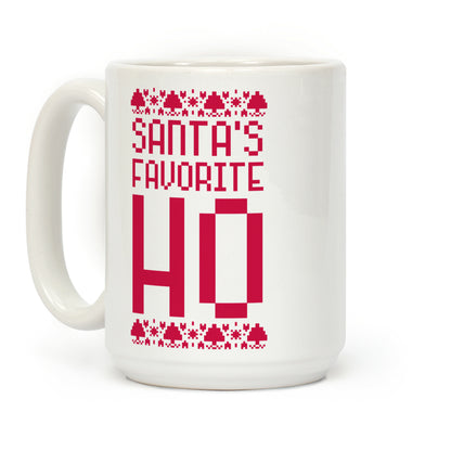 Santa's Favorite Ho Coffee Mug