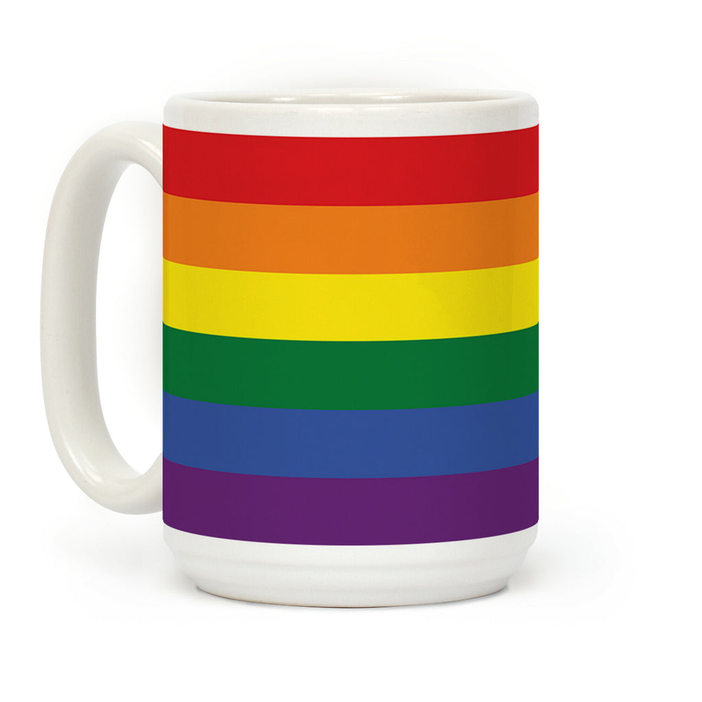 Gay Pride Flag Coffee Mug