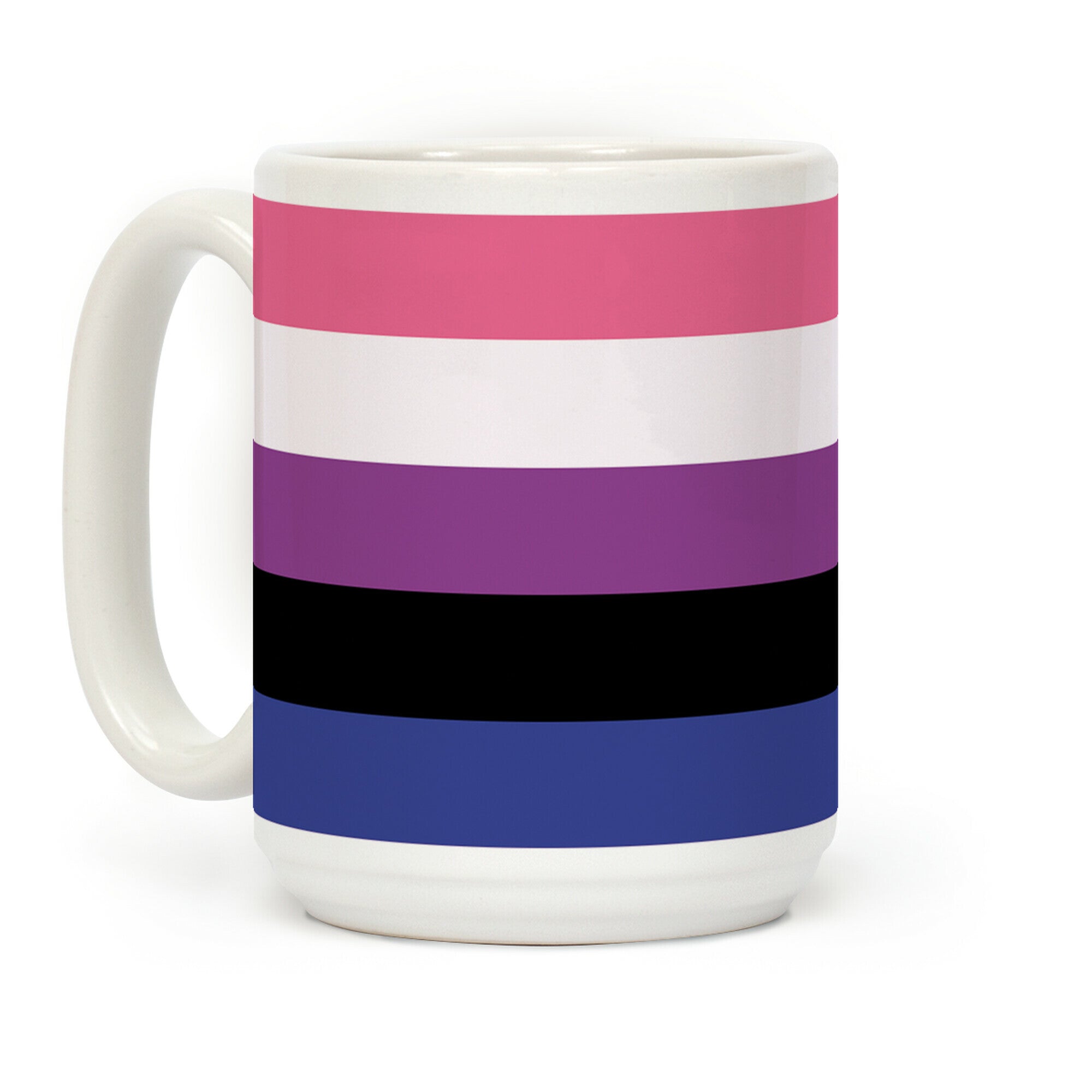 Gender Fluid Pride Flag Coffee Mug