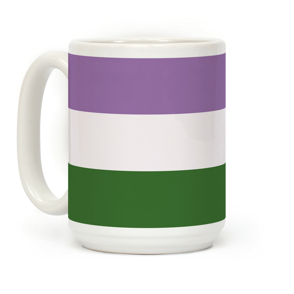 Gender Queer Pride Flag Coffee Mug