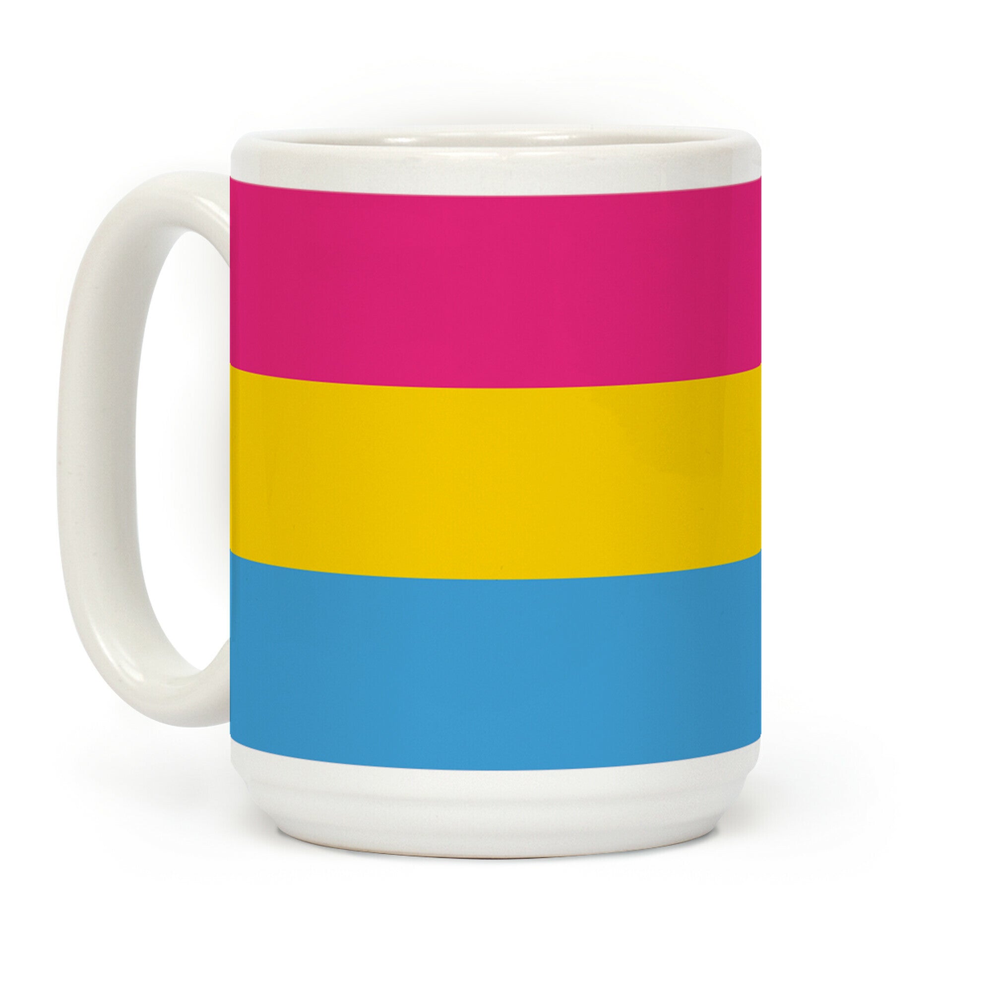 Pansexual Pride Flag Coffee Mug