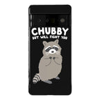 Chubby But I Will Fight You Raccoon Phone Case