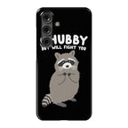 Chubby But I Will Fight You Raccoon Phone Case