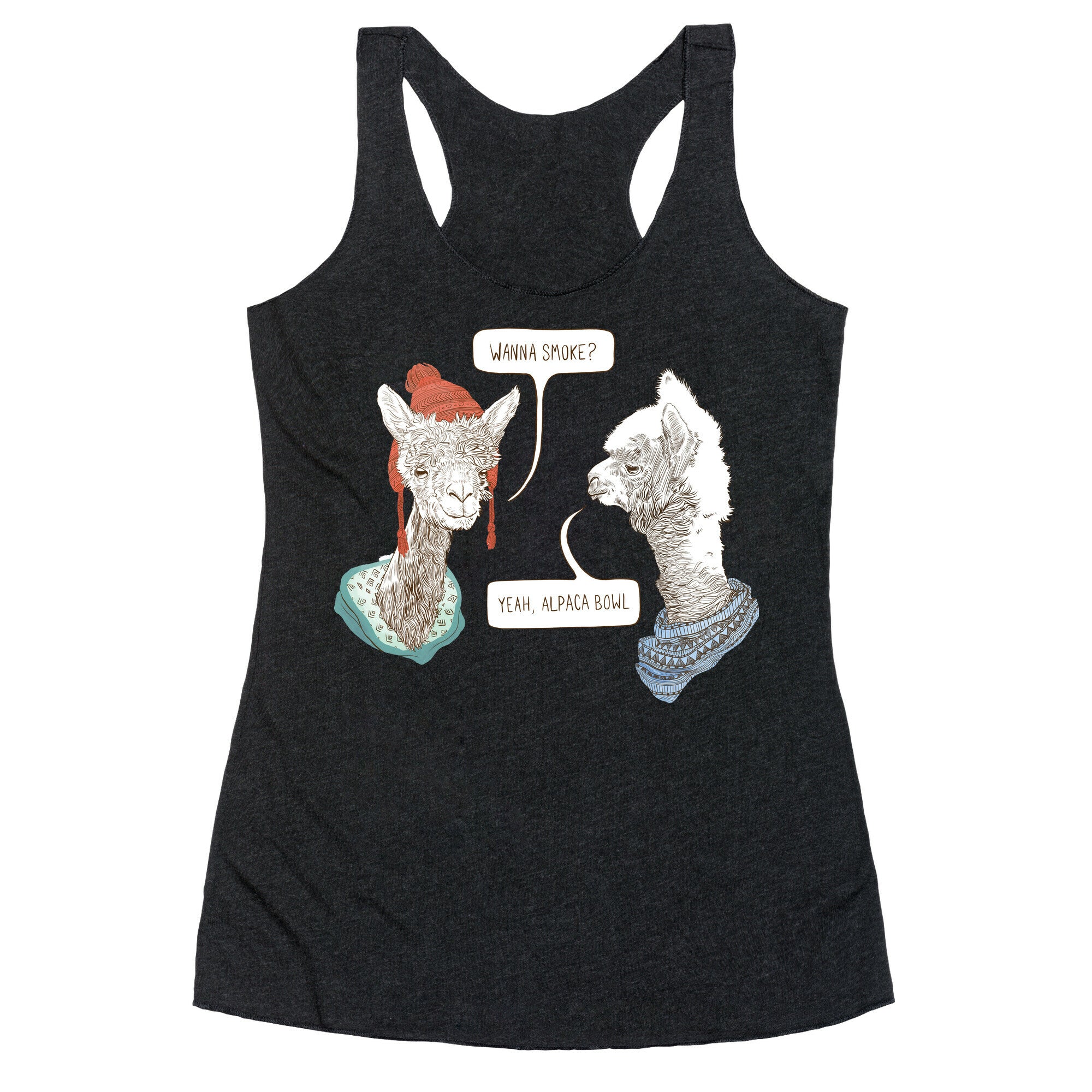 Alpaca Bowl Racerback Tank