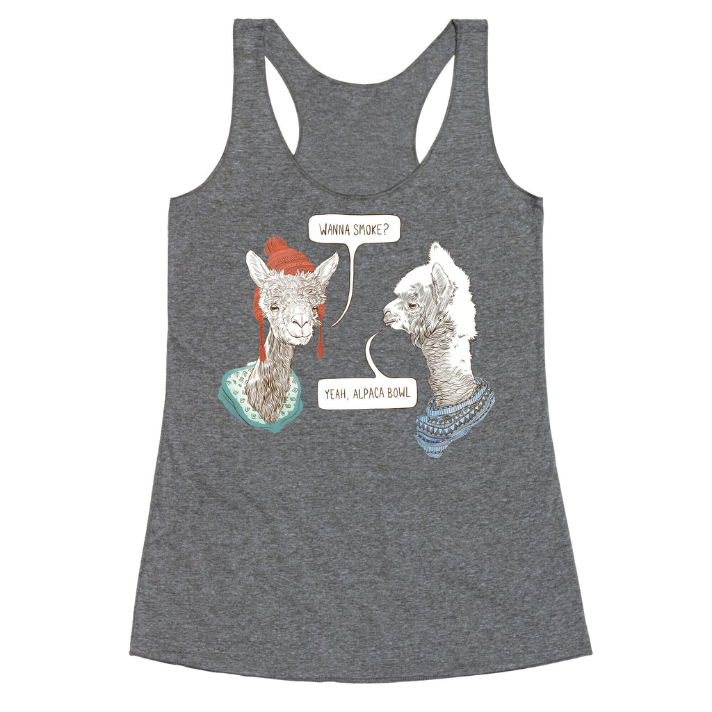 Alpaca Bowl Racerback Tank