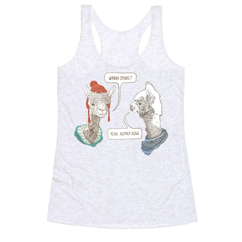 Alpaca Bowl Racerback Tank